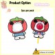 [Little B House] Candy Card Lollipop Holder Candy Decoration Card Birthday Doorgift Goodies Bag 棒棒糖卡纸 Kad Lolipop - BT385