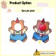 [Little B House] Candy Card Lollipop Holder Candy Decoration Card Birthday Doorgift Goodies Bag 棒棒糖卡纸 Kad Lolipop - BT385
