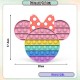 [Little B House] Pop It Fidget Toy Stress Relief Pop It Bubble Toy Pop It Sensory Toy 灭鼠先锋 儿童解压玩具 Mainan Pop It - BT299