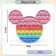 [Little B House] Pop It Fidget Toy Stress Relief Pop It Bubble Toy Pop It Sensory Toy 灭鼠先锋 儿童解压玩具 Mainan Pop It - BT299