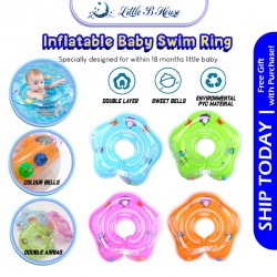 [Little B House] Baby Swimming Float Seat Baby Swimming Neck Float Baby Swim Ring 婴儿游泳圈 Pelampung Baby - OD12