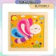 [Little B House] Wooden 9pcs Jigsaw Puzzle Mini Early Learning Toys Education Montessori Toys 木制拼图 -BT352