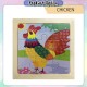 [Little B House] Wooden 9pcs Jigsaw Puzzle Mini Early Learning Toys Education Montessori Toys 木制拼图 -BT352