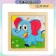 [Little B House] Wooden 9pcs Jigsaw Puzzle Mini Early Learning Toys Education Montessori Toys 木制拼图 -BT352