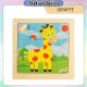 [Little B House] Wooden 9pcs Jigsaw Puzzle Mini Early Learning Toys Education Montessori Toys 木制拼图 -BT352