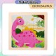 [Little B House] Wooden 9pcs Jigsaw Puzzle Mini Early Learning Toys Education Montessori Toys 木制拼图 -BT352