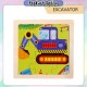 [Little B House] Wooden 9pcs Jigsaw Puzzle Mini Early Learning Toys Education Montessori Toys 木制拼图 -BT352
