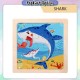 [Little B House] Wooden 9pcs Jigsaw Puzzle Mini Early Learning Toys Education Montessori Toys 木制拼图 -BT352
