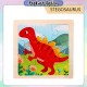 [Little B House] Wooden 9pcs Jigsaw Puzzle Mini Early Learning Toys Education Montessori Toys 木制拼图 -BT352