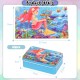 [Little B House] 60Pcs Wooden Cartoon Puzzles For Kids With Box Educational Gift For Kids 儿童拼图 Puzzle Kayu -BT435