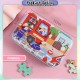 [Little B House] 60Pcs Wooden Cartoon Puzzles For Kids With Box Educational Gift For Kids 儿童拼图 Puzzle Kayu -BT435