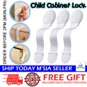 [Little B House] Baby Safety Lock Cabinet Lock Fridge Lock Closet Safety Protection from Children 安全锁 Kunci Baby - BS13