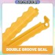 [Little B House] 12Pcs French Fries Sealing Clip Food Bag Reusable Sealer Clamp 密封夹 薯条封口夹 Penyepit Plastik -KW150