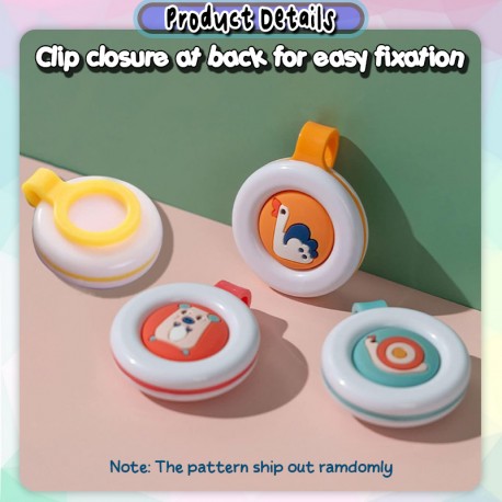[Little B House] Anti Mosquito Clip Citronella Clip Anti Insect Clip for Baby Kids 防蚊扣 Anti Nyamuk Baby -BS15