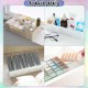 [Little B House] 5 Grid Stackable Underwear Panties Socks Bra Storage Box 袜子内裤收纳盒_228476