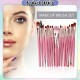 [Little B House] Mini Bristled 20pcs Make Up Brushes Cosmetics Makeup Set Eyelash_228519