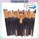 [Little B House] Mini Bristled 20pcs Make Up Brushes Cosmetics Makeup Set Eyelash_228526