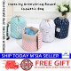 [Little B House]3pcs Set Barrel Drawstring Toiletry Bag Waterproof Cosmetic Cylinder_228589