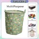 [Little B House] Large Laundry Basket Bag Foldable Round Storage Bin Clothes 洗衣篮脏衣篮_228683