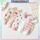 [Little B House] 5 Pair Set Women Socks Breathable Cotton Ankle Socks Girls Cute_228705