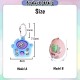 [Little B House] Rock, Paper, Scissors Finger Guessing Game Mini Toy Egg Spinner Toy Twisted Egg 猜拳游戏蛋 Mainan Mini-BT230