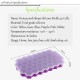 [Little B House] 37 Cell Honeycomb Shape Ice Cube Mold Food Grade Silicone with Lid_228892