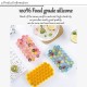 [Little B House] 37 Cell Honeycomb Shape Ice Cube Mold Food Grade Silicone with Lid_228893