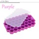 [Little B House] 37 Cell Honeycomb Shape Ice Cube Mold Food Grade Silicone with Lid_228902