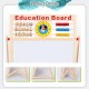 [Little B House] Wooden Double-sided Whiteboard Blackboard Drawing Board Toys 双面黑板白板 Papan Putih Papan Hitam Budak-BT106