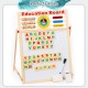 [Little B House] Wooden Double-sided Whiteboard Blackboard Drawing Board Toys 双面黑板白板 Papan Putih Papan Hitam Budak-BT106