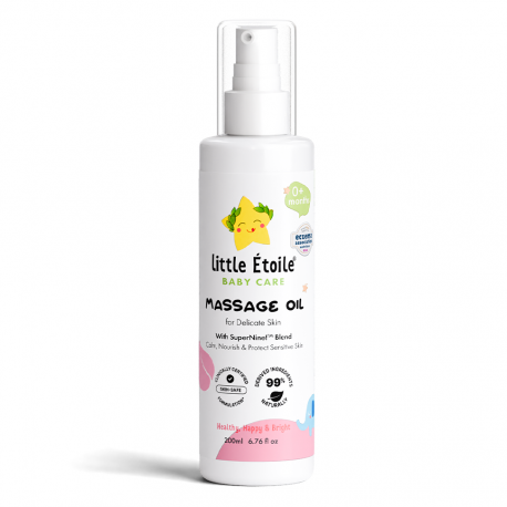 Little Étoile Care Massage Oil For Delicate Skin (0+ Months)