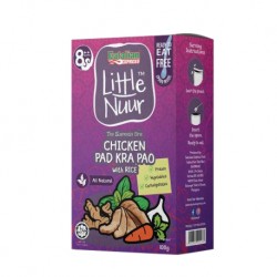 Eatalian Express Little Nuur - Chicken Pad Kra Pao with Rice 100g (8m+)