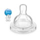Philips Avent Classic + Silicone Teats (3 Months + / 3 Holes) - Pack of 2