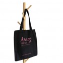 Amez eco-friendly Cotton Canvas Bag A3 (Black)