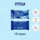 Alcosm 75% Alcohol Classic Wipes - 6 x 10's wipes (Value Pack)