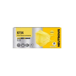 Neutrovis KF94 Korean Kids Premium Respirator Medical Face Mask 4ply (20pcs) - Bumblebee