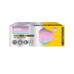 Neutrovis KF94 Korean Premium Face Respirator Medical Face Mask 4ply (20pcs) - Mermaid Tide
