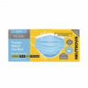 Neutrovis Airy Secure Ombre Double Metal Strips Extra Soft Medical Face Mask 3ply (50pcs) - Sky Blue