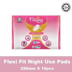 Flowra Flexi Fit Halal Sanitary Pads - 290mm (10pads)