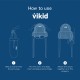 Vikid Baby Chair Cover (Cobalt Blue)