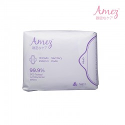 Amez Care Night Use 29CM Bio Herbal Sanitary Functional Pad (New Pack)