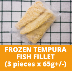 Lox Tempura Fish Fillet (3pcs x 65g+/-)