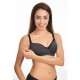 Lunavie Convertible Moulded Nursing Bra (Grey)