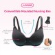 Lunavie Convertible Moulded Nursing Bra (Grey)