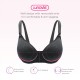 Lunavie Convertible Moulded Nursing Bra (Grey)