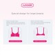 Lunavie Convertible Moulded Nursing Bra (Grey)