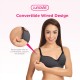 Lunavie Convertible Moulded Nursing Bra (Grey)