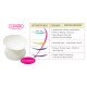 Lunavie Ivory Antibacterial Washable Bra Pads (4pcs)