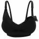 Lunavie Black Seamless Nursing Bra