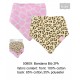 Hudson Baby Bandana Bib - Leopard Print (2pcs)